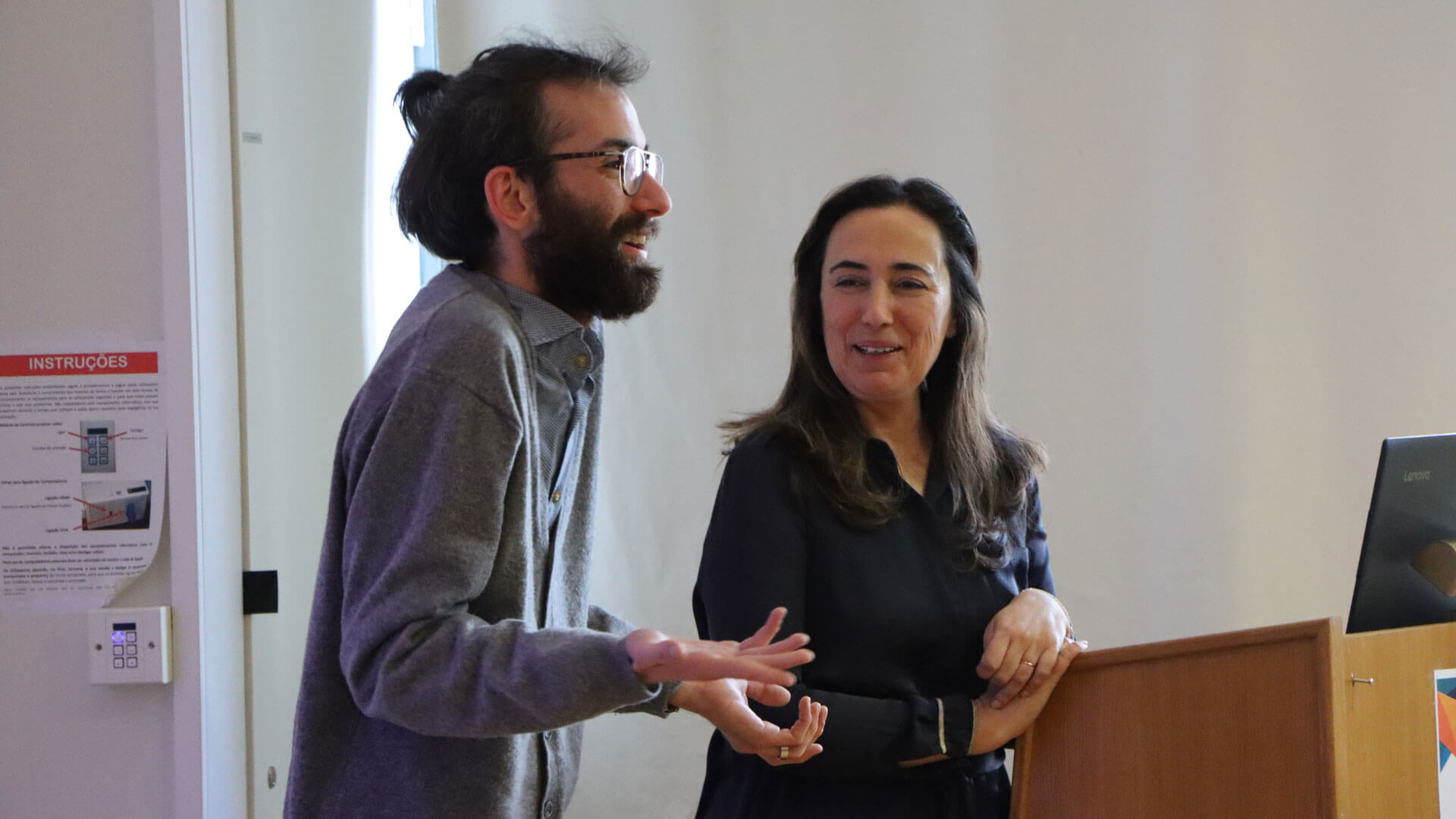 Colaboradores da Valor T na Faculdade de Ciências da Saúde da Universidade da Beira Interior