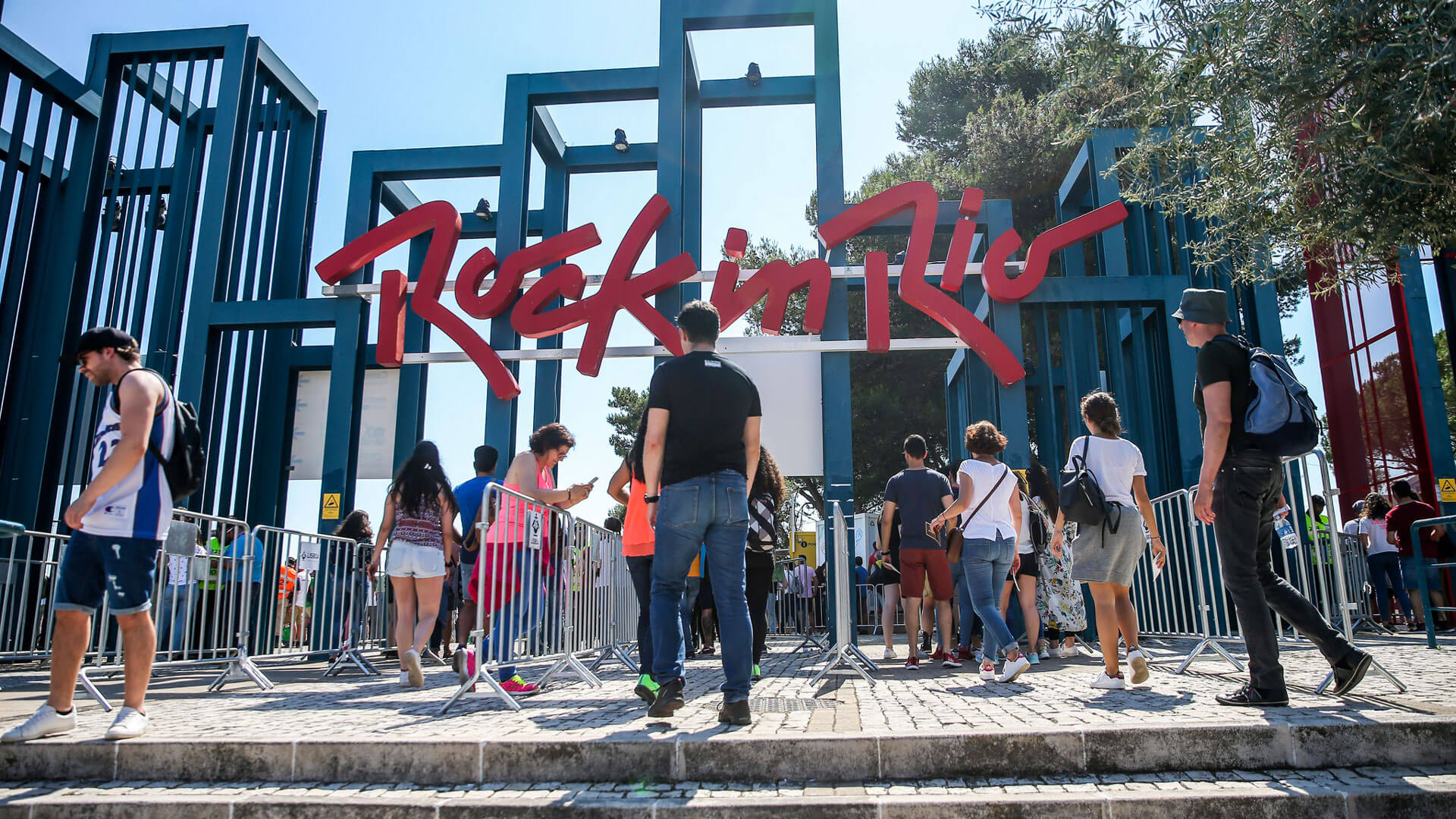 Entrada do Rock In Rio