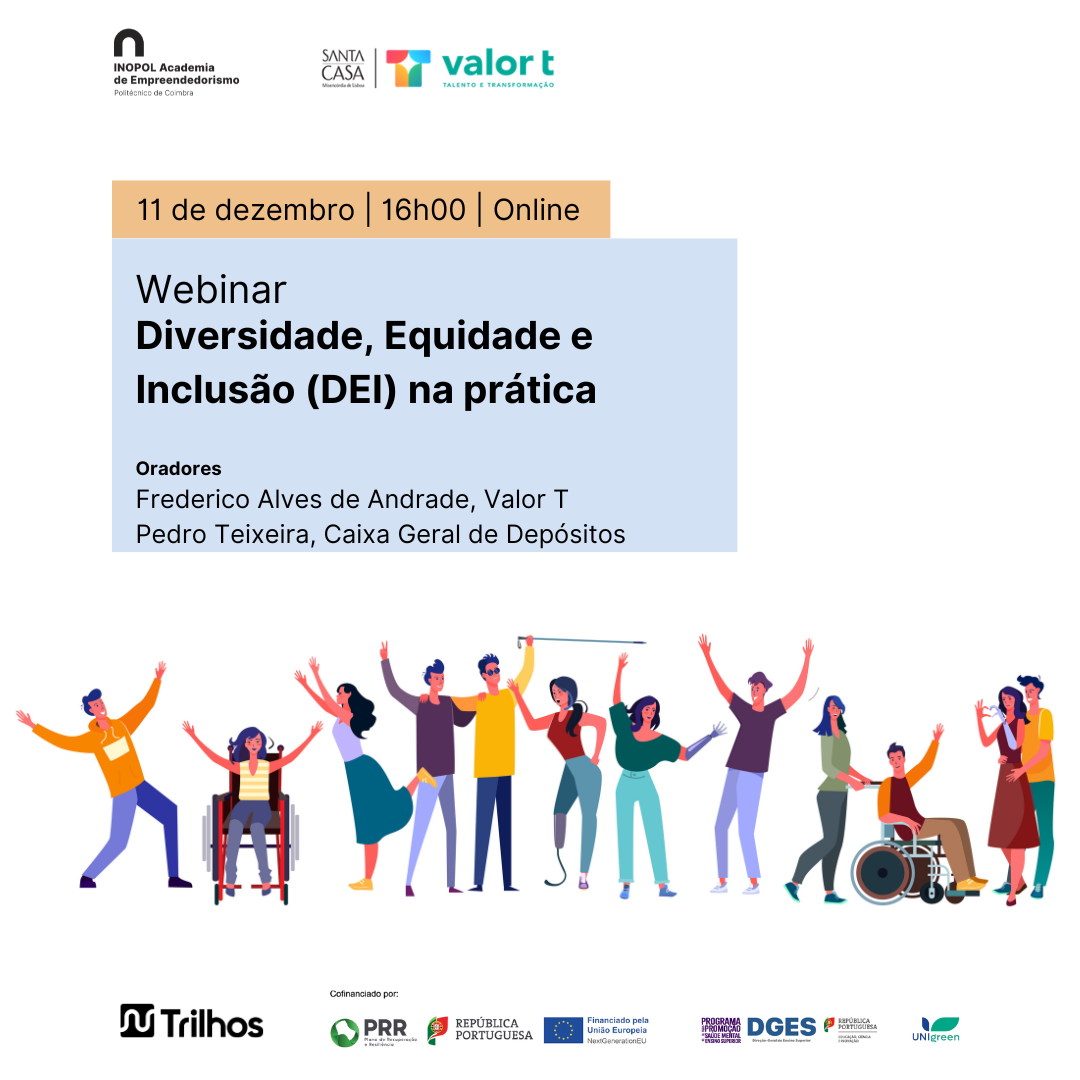Webinar “Diversidade, Equidade e Inclusão (DEI) na prática”