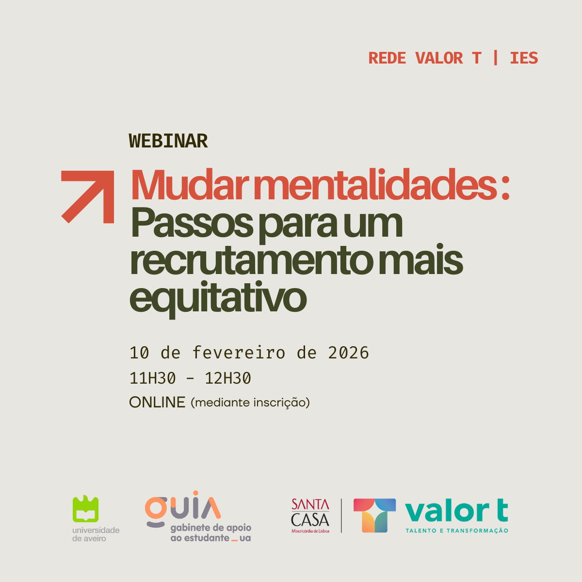 Webinar | Mudar Mentalidades: Passos para um Recrutamento mais Equitativo