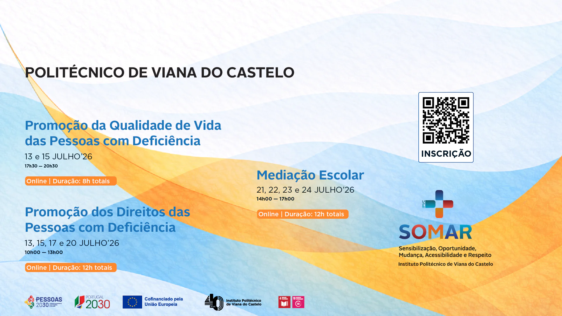 SOMAR–IPVC promove capacitação para a inclusão de Pessoas com Deficiência